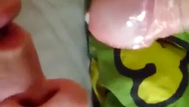 A Great Orgasm with Cum All Over My Face