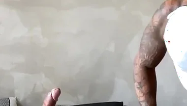 Hung Latino Stud Fucks BBC Black Stud Anal Hardcore Tatted Thug