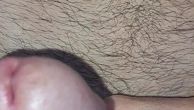 Close-up and Great Cumshot with My Saliva.