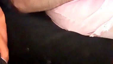 Cdmichelle Wearing Pink Lingerie Then Putting on Pink Dress