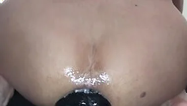Anal Masturbation With A Thick