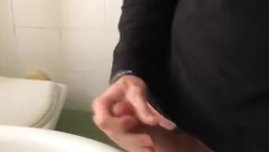 Teen 18+ Playing With Lube On His Big Thick Uncut Dick