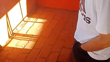 Playing with Him in Shorts