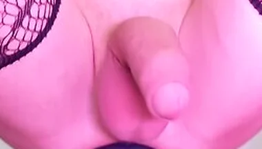 Playing With A Huge 10 Cm Diameter Anal Plug In My Ass