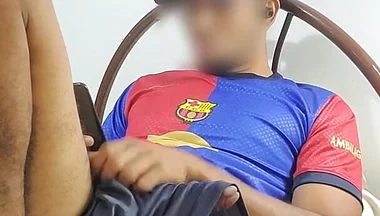 Male Watching Porn in His Room