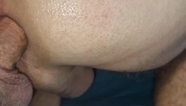 Damn, What a Fuck with Hot Cum! My Cock Was Filled with Sweet Cum From Fucking My Ass!