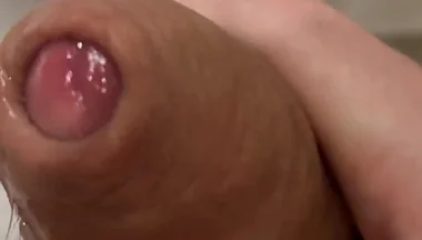 Jerking off in My Friend's Bathroom While He Rests!