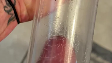 Pumping up Penis
