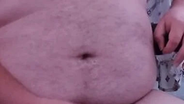 Chubby Guy Masturbating