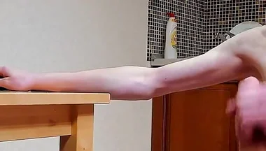 Two-day very big cumshot