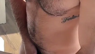 Caucasian Daddy Double-fucks His Twink Boys