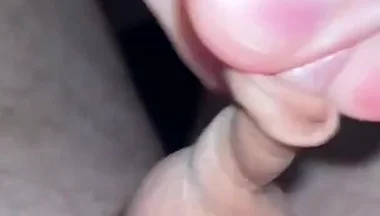Chubby Man with Small Tiny Little Penis - Foreskin Play