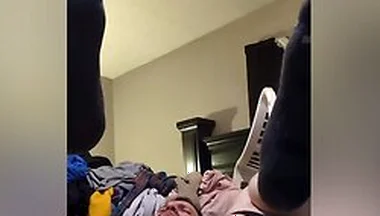 Max Playing With Thrusting Dildo