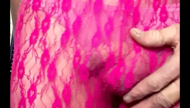 Cdmichelle Wearing Sexy Pink Legging