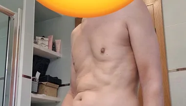 Watch Me on a Nude Morning Getting Horny, Jerk off and Shower