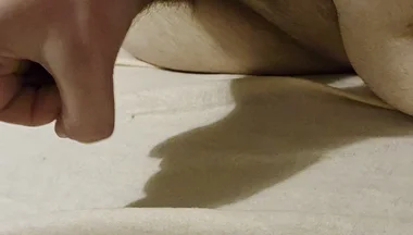 Jerking with Dildo