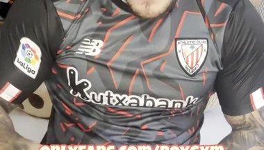 Football Player No Hands Cum