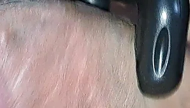 Massage Gun and Great Cumshot