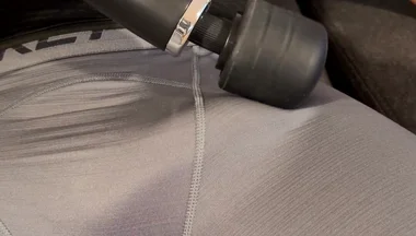 Guess What Daddy Dreaming About When His Cock Hardens Under the Vibration From Massage Machine and Makes It Cum - John Delove