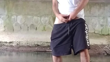 Playing with My Pet Under the Bridge