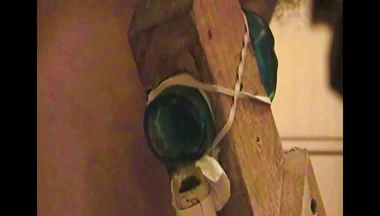 The Christmas Fleshlight Stand Fuck Masturbation