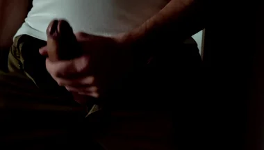 Daddy Is Shameless When He's Home Alone and Cums on His Clothes