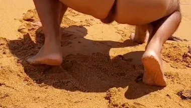 Ladysilva Hot Ass on the Beach