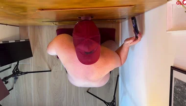 Daddy Cock at Gloryhole: His Thick Fills the Cum Glass - Then I Get so Horny I Shoot Right in
