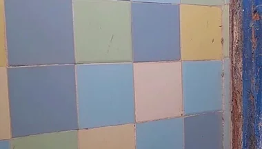 Workers in the Bathroom