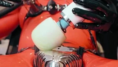 Rubber Chastity Overload