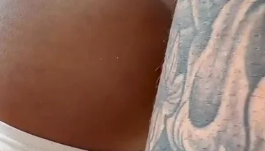 2 Big Cocks Fuck Horny Brazilian Ass