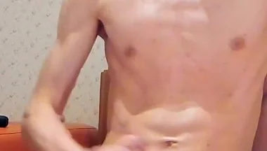 Very Handsome Guy Gets an Incredible Orgasm