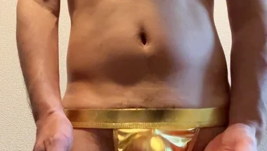 Gold Jog Strap