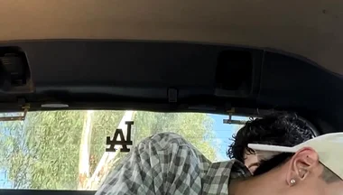 Big Cum Shot! Sucking off My Dl Homie Car Fun Hardcore Gay