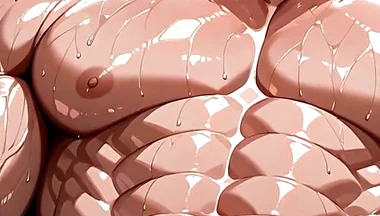 Ai Handsome Men with Nice Muscular Bodies Non-nude Teasing