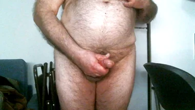 Cum Shot From Stroking on the Live Cam Show