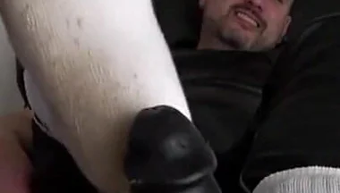 POV Sockjob with Dirty White Socks