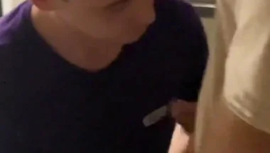 Blowing a Hung Stud in the Stairwell