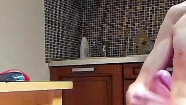 Big Eruption Floods My Balls With Cum