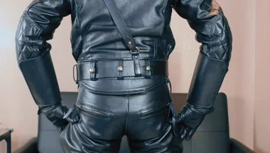 Leather Uniform Close up [alternate Take]