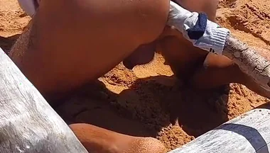 Ladysilva Anal Sex on the Beach