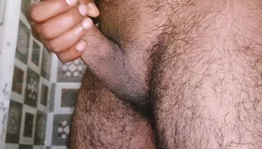 Handsome Stepbrother Ejaculated His Penis