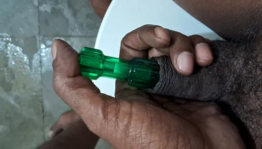Playing with My Penis with Screwdriver