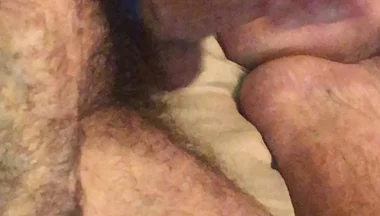 Wake and Bate Stepdad Strokes Big Cock