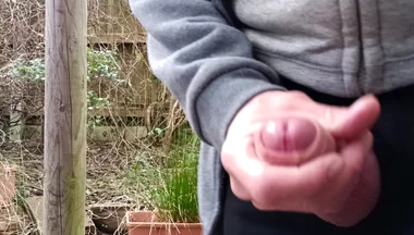 Big Uncut Cock Growing, Wanking, Edging, Cumming