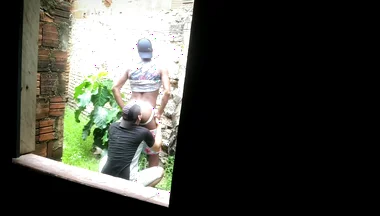 Delivery Man Followed Customer to an Abandoned Lot to Give His Ass Very Hot Outdoors and Without a Condom - Part 2