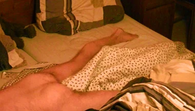 Naked Bed Hump Masturbation