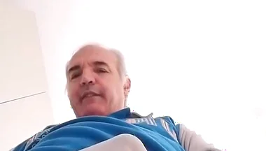 You Hear the Sound of My Hand Jerking All Over My Hard, Swollen Cock