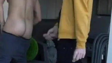 A sexy young Latino twink fucked outdoor by Jimy Fix
