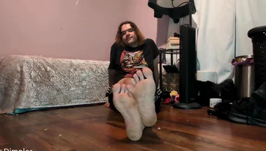 Post-workout Feet and Ass JOI!